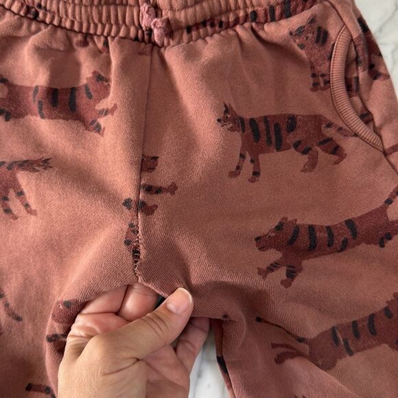 Zara Toddler Sweatsuit Tiger Set Sz 4/5 - Picture 5 of 7
